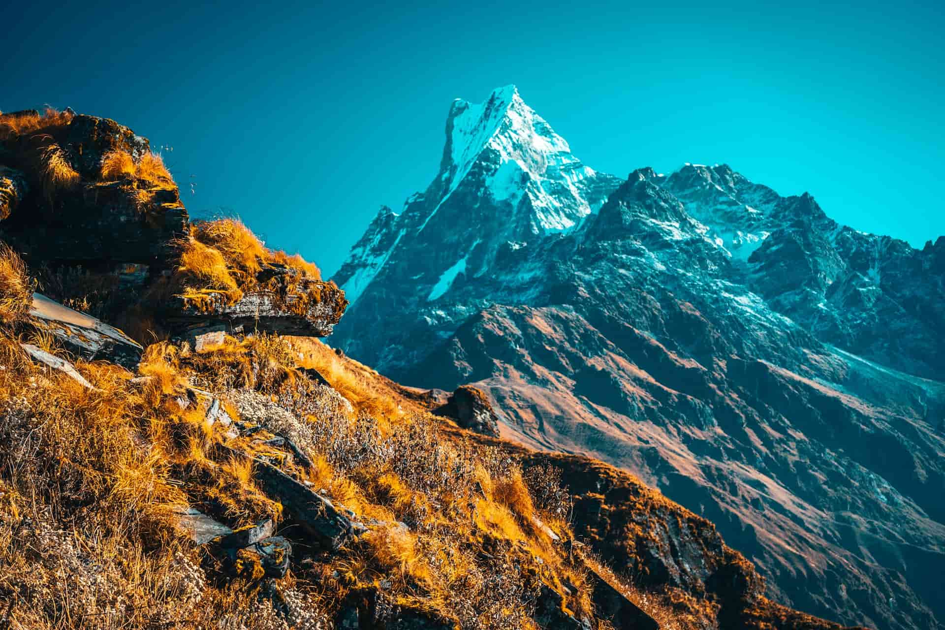 Majestic Peaks Along the Mardi Himal Trail